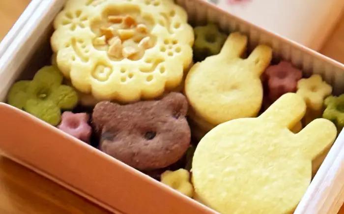クッキー缶 うさぎのいろいろクッキー缶S BLAH012