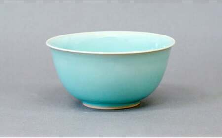 有田焼 翡翠どんぶり 2個セット【梶原大敬 茂正工房】器 うつわ 和食器 食器 2個 セット ペア 青磁 翡翠 青 ブルー グリーン 手作り 手仕事 ろくろ 丼 丼ぶり 親子丼 麺鉢 うどん ラーメン