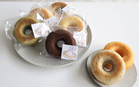 焼きドーナツ 16個セット【卵・乳製品アレルギー対応】どーなつ おやつ 自然解凍 岐阜市/はらぺこドーナツ[ANDI003]