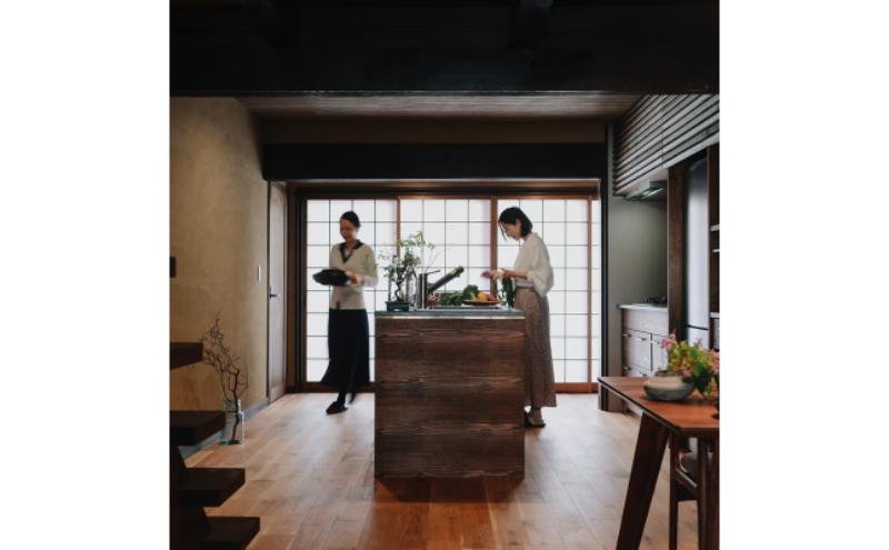 宿場町にある古民家宿 【八百熊川】ふるさと納税宿泊ギフト券(10,000円分) 宿泊券 旅行 宿泊 チケット 若狭町
