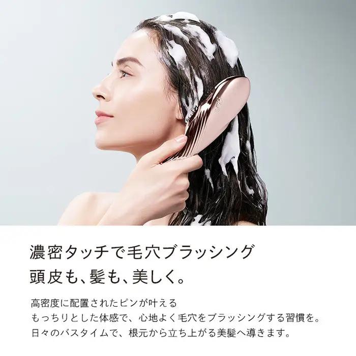 【ブラック】リファイオンケアブラシプレミアム ｜ 美容 ヘアケア ブラシ