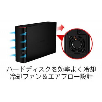ふるさと納税 日進市 BUFFALO/バッファロー DRAMキャッシュ搭載 外付けHDD (冷却ファン搭載) 4TB |  | 03