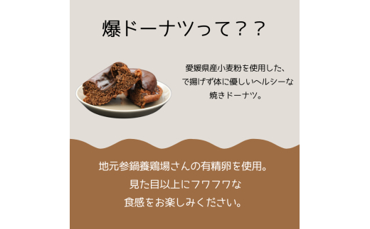 爆ドーナツ堪能ギフトセット チョコ