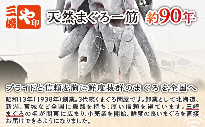 【三崎港直送!】お手軽・かんたん!こだわりの天然マグロ ねぎとろ 400g M063-010