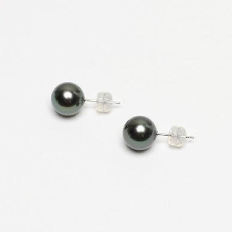 真珠 ピアス 9.0mm K14 WG 大粒 黒蝶真珠 アクセサリー ファッション ジュエリー パール 高級 プレゼント 贈り物 贈答品 お祝い 誕生日 記念日 冠婚葬祭 慶事 結婚式 卒業式 入学式