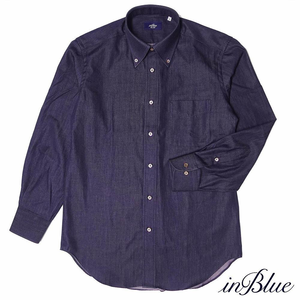 
CL199 【39/82サイズ】 inBlue デニムシャツ ベーシックパープル(KNSH6330-003)
