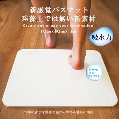 ふるさと納税 富田林市 珪藻土では無い新素材　新感覚バスマットプレート