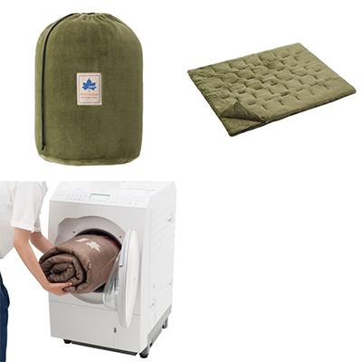 ふるさと納税 城陽市 丸洗いやわらか あったかシュラフ・-2　アウトドアやキャンプ、防災でも大活躍の寝袋!72683060 |  | 02