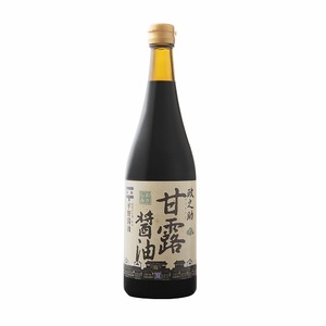 【定期便/全6回】米田酒造・平野醤油調味料3本セット(七宝本みりん1本・ポン酢1本・醤油1本） 23072-01