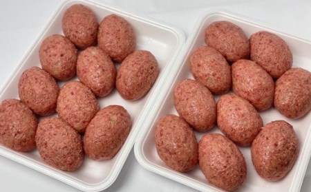 数量限定 8個増量！！ こだわり 手作り 生ハンバーグ 100g×20個 (2000g) 冷凍 ハンバーグ
