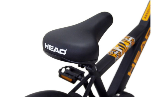 キッズ自転車 18インチ 子供用自転車 HEAD KIDS BIKE 補助輪付き 前カゴ付き 105cm以上 5〜8歳 軽量 プレゼント ギフト サファイヤブルー｜武田産業 人気返礼品 三重県 四日市