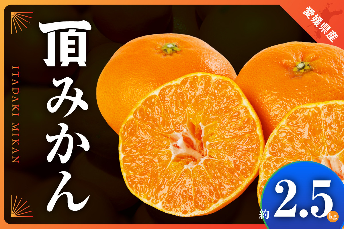 
                  三代目がつくる高品質＜頂みかん＞2.5kg＜A31-36＞_ みかん ミカン 柑橘 フルーツ 果物 くだもの 青果 産地直送 産直 愛媛 甘い 濃い 【1509616】
                