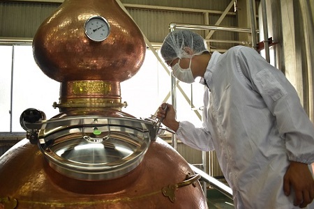 京都ジン　ハイクラス　京都みやこ蒸溜所製造　京丹波町産 スピリッツ　GIN　[014SJ001]
