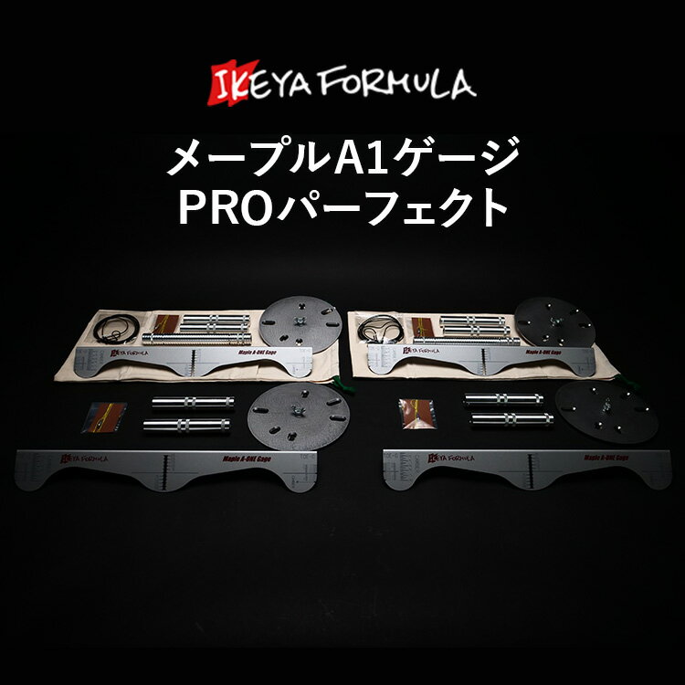 【ふるさと納税】メープルA1ゲージPROパーフェクト | アライメントゲージ 測定 調整 タイヤ ホイール 車 車用品 イケヤフォーミュラ IKEYA FORMULA