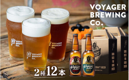 クラフトビール ボイジャーブルーイング 2種12本セット（各330ml） クール便 / 和歌山 田辺市 クラフトビール 地ビール 瓶ビール 地酒 ボイジャーブルーイング セット 詰合せ 飲み比べ 父の日 ギフト プレゼント 贈り物【bbi012-1】