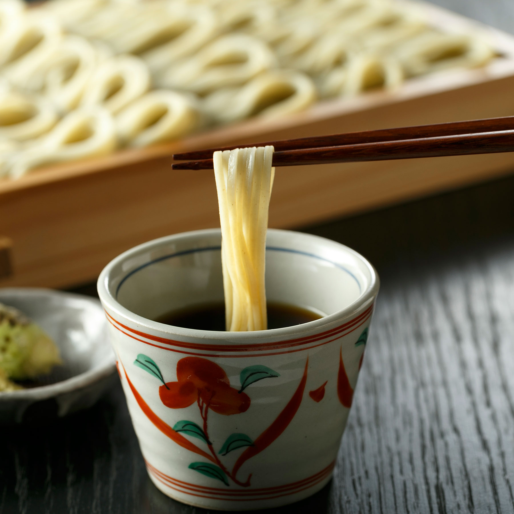 ＜長岡小嶋屋＞越の海藻挽きなまそば詰合せ（麺つゆ・薬味付）4人前 [NSB-4]