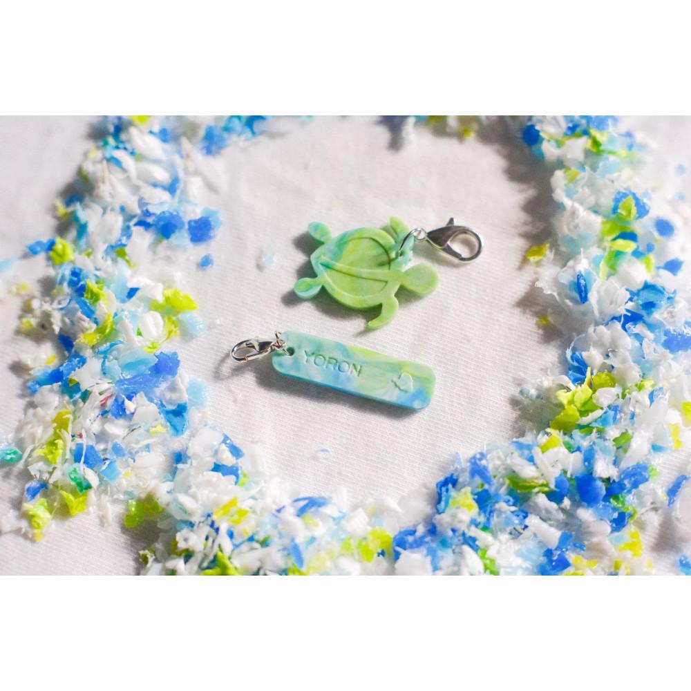 【ふるさと納税】与論島の廃プラを減らしたい「アップサイクルキーホルダー」ウミガメver | 雑貨 日用品 人気 おすすめ 送料無料