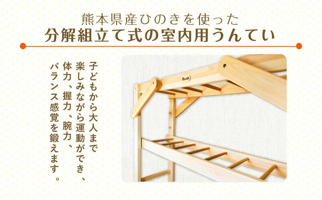 室内 うんてい 基本セット (塗装あり)