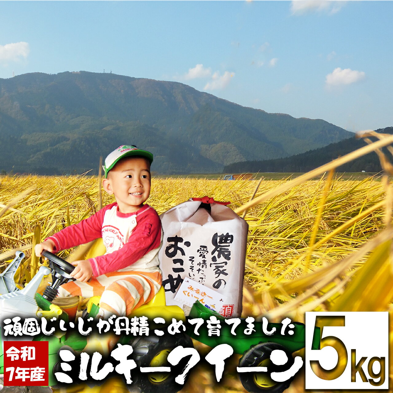 【ふるさと納税】【令和7年産】ファームとのせ「ミルキークイーン 5kg」 【85P9002】 白米 精米 秋田県産 粘り 弾力性 国産 旨み 香り 栄養 お取り寄せ のし対応可能 食品 おにぎり お弁当 東北 秋田県 大館市 ファームとのせ 送料無料