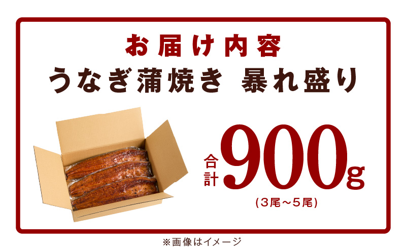 【定期便】うなぎ 蒲焼き 暴れ盛り 合計 900g【鰻 真空パック 簡単調理 訳あり サイズ不揃い 人気 惣菜 うな重 うな丼 ひつまぶし 2025年9月＆2026年3月発送】 G2974