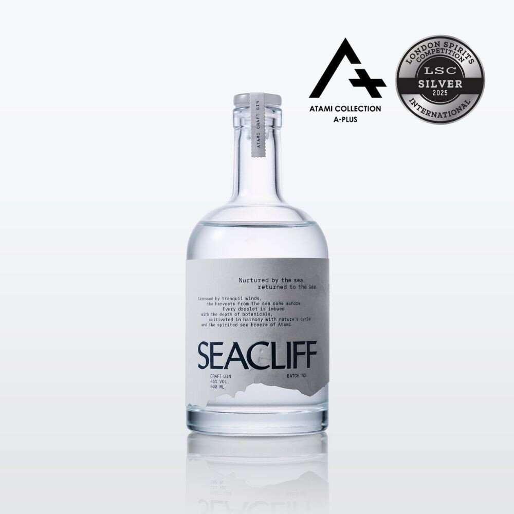 【ふるさと納税】SEACLIFF STANDARD CRAFT GIN 500ml | 熱海市 クラフトジン ジン お酒 アルコール シルバーメダル ロック カクテル おすすめ 人気 送料無料