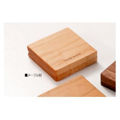 ふるさと納税 小松市 【癒しの香りに包まれる】珪藻土アロマディフューザー「ハンディ・アロマ」 メープル材 |  | 01