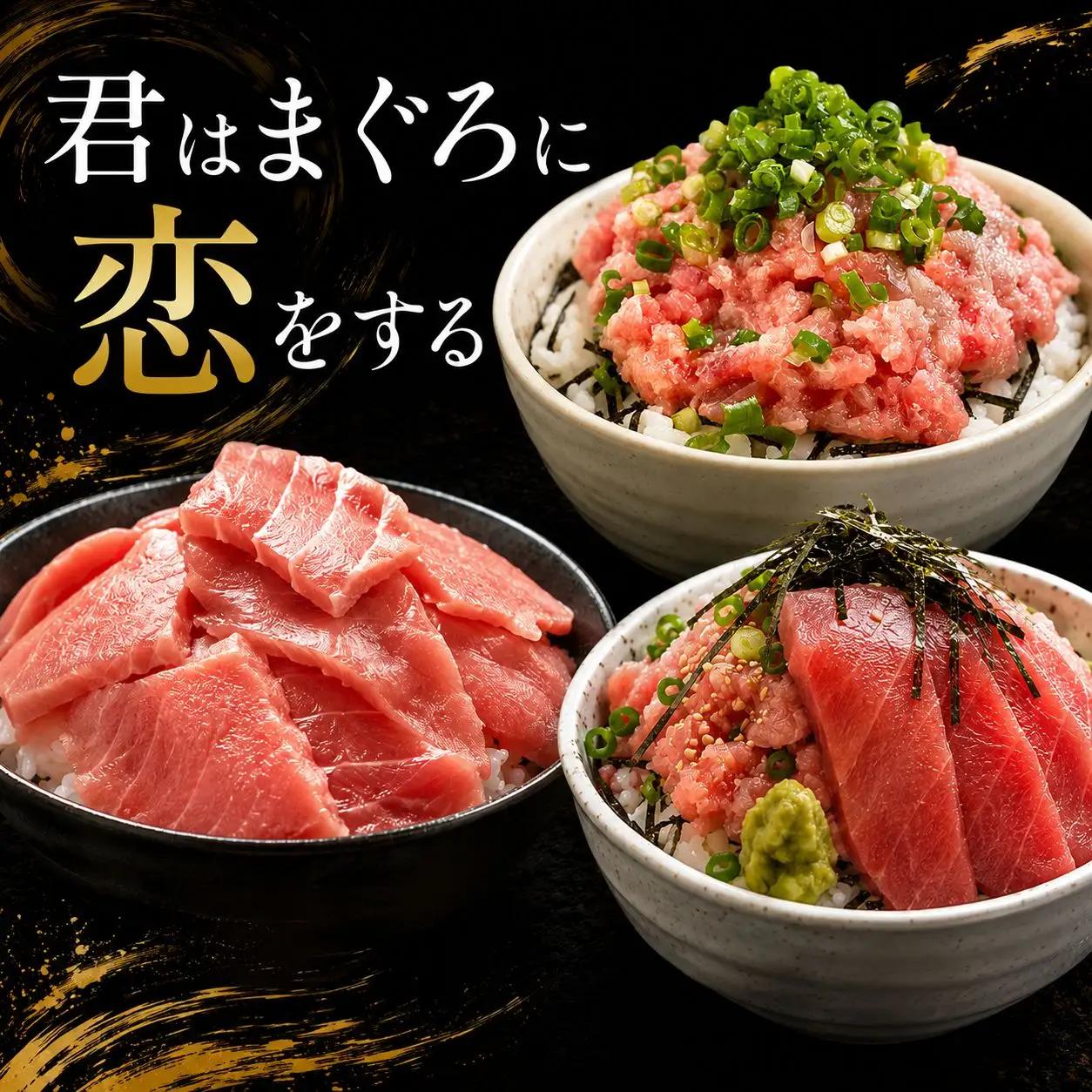 【定期便12回】天然 マグロづくし丼 セット 2種盛り 1.15kg | 清幸丸水産 ネギトロ 切り落とし 鮪