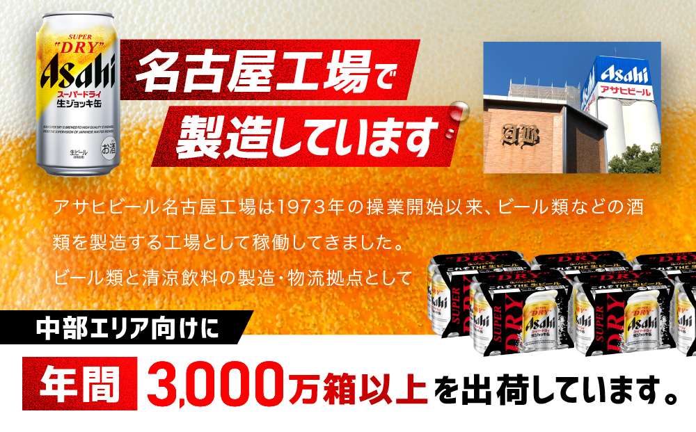 スーパードライ生ジョッキ缶　340ml×24本