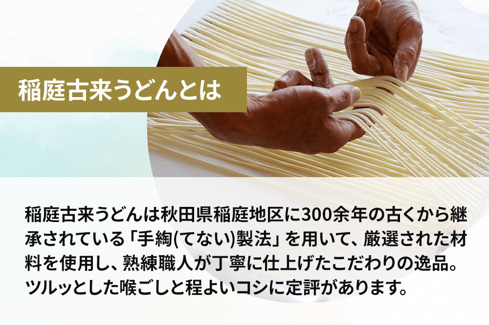 稲庭古来堂 《訳あり》 稲庭うどん 切り落とし 3袋セット（2,400g） 【伝統製法認定】