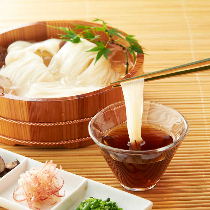 島原手延そうめん 上級品 2.5kg ふし麺付き / そうめん 素麺 麺 乾麺 / 南島原市 / そうめんの山道 [SDC001]_イメージ2