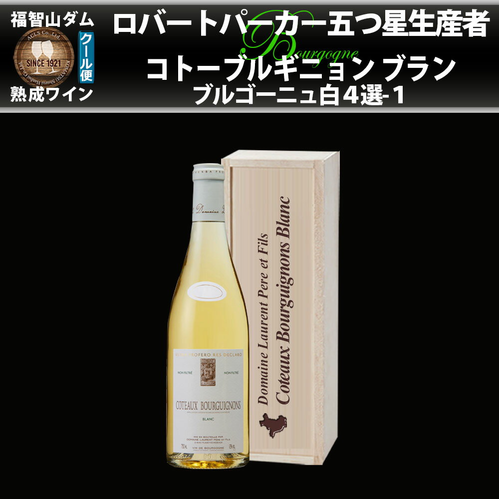 【ふるさと納税】FD568 福智山ダム熟成 五つ星生産者ブルゴーニュ白4選-01 ドミニクローラン コトーブルギニョン ブラン 750ml×1本 ワイン 白ワイン お酒 酒 アルコール ぶどう ブドウ 葡萄 飲料 冷蔵 福岡県 直方市 送料無料