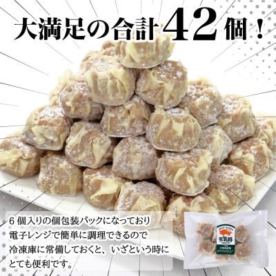 ふるさと納税 多古町 【毎月定期便】元気豚 大粒肉焼売セット 42個セット(計2.1kg)全3回 |  | 02