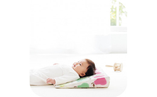 
            スリーピングピロー（吐き戻しをやわらげる ベビー枕） 6重ガーゼ 出産祝い 出産準備 ギフト 洗える
          