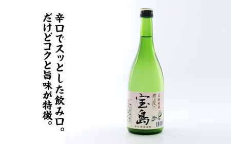 日本酒 純米 月夜の宝島 上撰 氷晶酒 日本酒[XAK009]