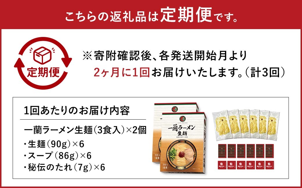 一蘭ラーメン生麺セット
