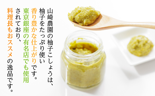 ｂ－１３ 銀座有名店使用の柚子胡椒（ゆずこしょう）７個