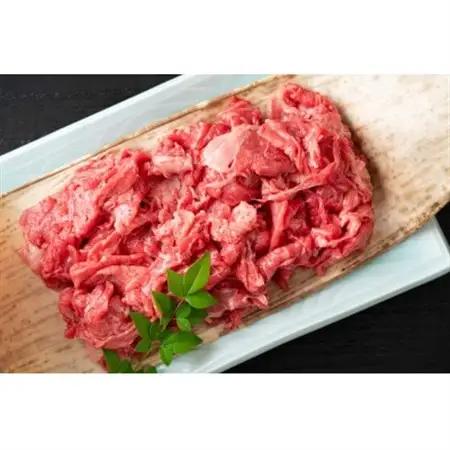 【毎月定期便】博多和牛切り落とし　600g全12回_肉 黒毛和牛 牛肉   定期便 定期便  _【配送不可地域：離島】【4054485】