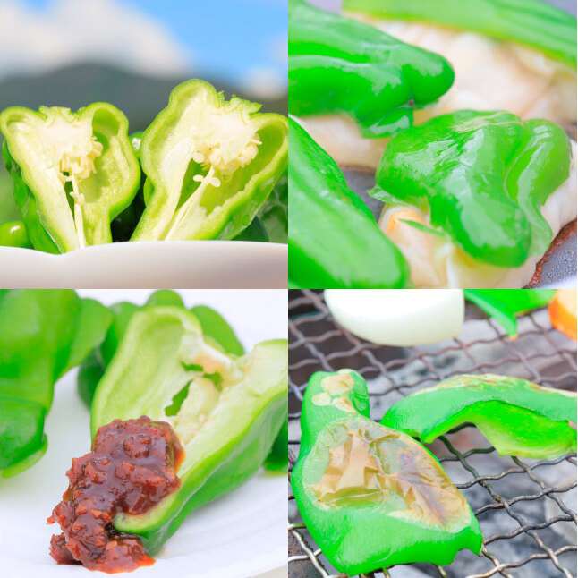 高知県産 植田ファームのこだわりピーマン 1kg ピーマン 新鮮野菜 サラダ 野菜 おかず 詰め合わせ 絶品 お取り寄せ 美味しい 料理 おうちごはん 新鮮 大容量 消費 国産 日本産_イメージ3