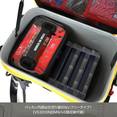 ふるさと納税 東大阪市 [DRESS] バッカン 17L ブラック/オレンジ タックルバッグ ロッドホルダー付き |  | 02