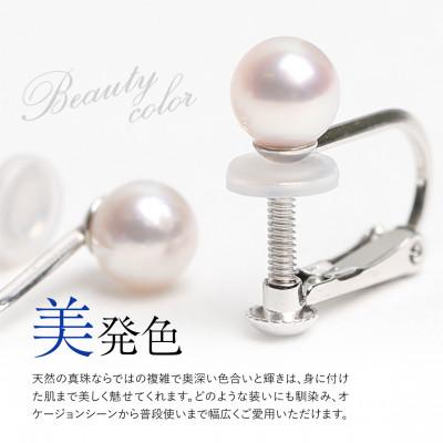 ふるさと納税 長崎市 あこや真珠 5.0-5.5mm 保証書付 イヤリング K14WG ベビーパール |  | 01