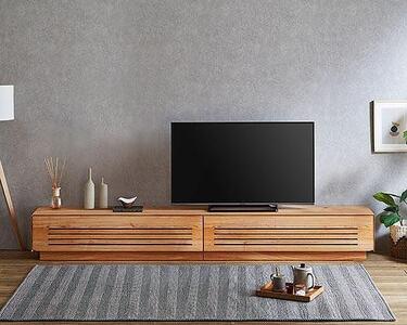 【開梱設置】テレビ台 ルーチェ 無垢 センダン 幅254-304cm TV テレビボード TV台 TVボード ローボード 家具