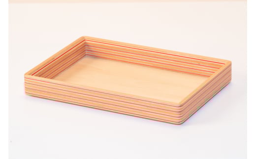 【ウッドデザイン賞受賞】 木製 書類トレイ Villa A5 北海道 芦別市 滝澤ベニヤ [№5342-0067]