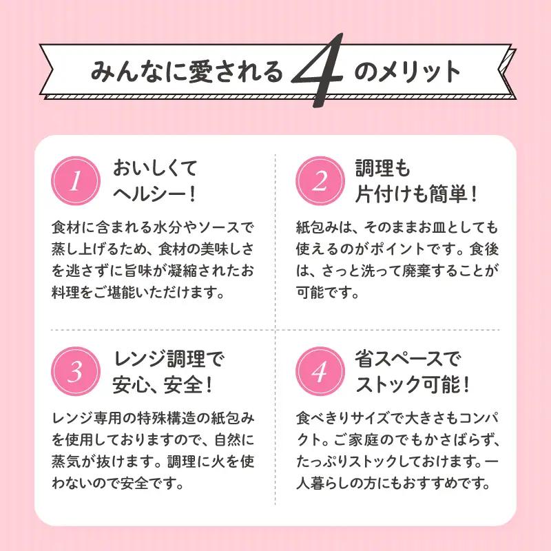 ハンバーグ お惣菜 レンジで簡単紙煮込みハンバーグ 6食入
