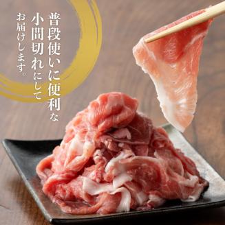 宮崎県産放牧豚 こま切れ 10袋 計 2.5kg　豚肉[E8101]