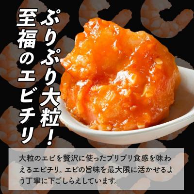 ふるさと納税 大崎町 大粒!エビチリ4パック(辛さあり2パック・なし2パック)