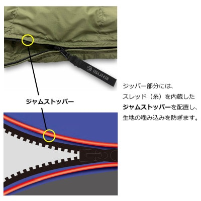 イスカ《シュラフ寝袋》エントリー バッグ モス 登山やアウトドア・キャンプ用です。【ISKOT】【1739525】