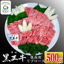 【ふるさと納税】鹿児島県産黒毛和牛 伊佐黒王牛リブロース焼肉用！(500g) ブランド牛 牛肉 国産 九州産 鹿児島県産 ロース 焼肉 和牛 ギフト 肉 贈り物 プレゼント BBQ【プラン・ビー】