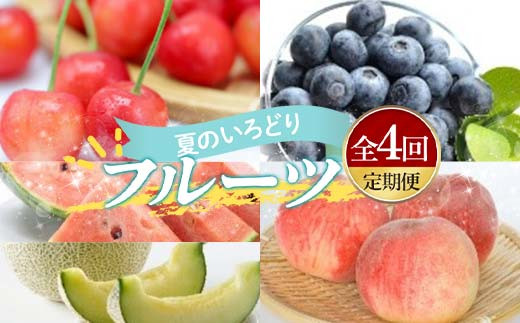 【先行予約 令和8年度発送】【定期便 4回】夏のいろどりフルーツ 秀品以上 FSY-2352