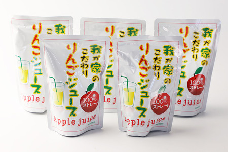 齋弥果樹園 りんごジュース 秋田県産 100％りんごジュース 180g×10パック