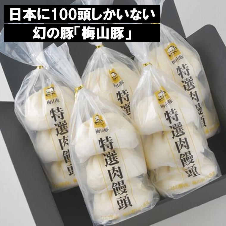 【ふるさと納税】肉まん 豚まん 国産 塚原牧場の幻の豚「梅山豚」肉饅頭セット 肉 豚肉 豚まん 国産 茨城県産